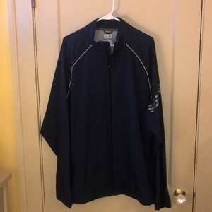 Men’s 2XL/2TG Climaproof adidas navy jacket
